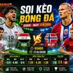 Soi Kèo Bóng Đá Iraq vs Na Uy, 05h00 Ngày 17/6/2026